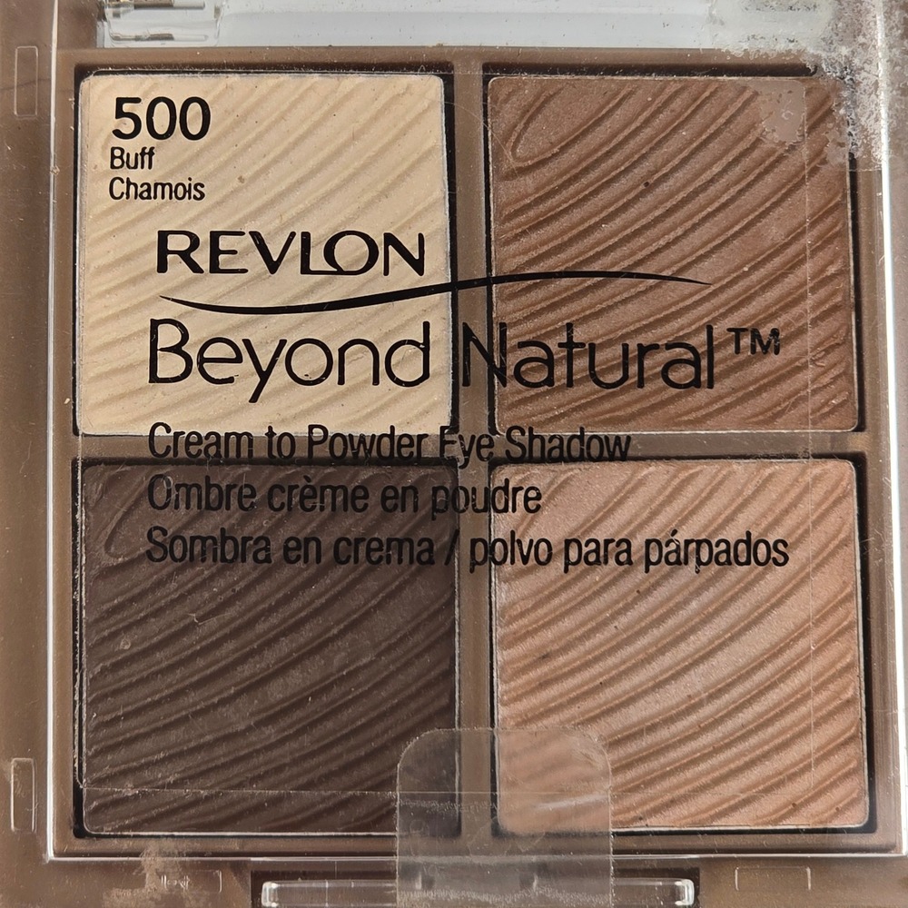 Revlon Beyond Natural 500 Buff Chamois Cream to Powder Eye Shadow